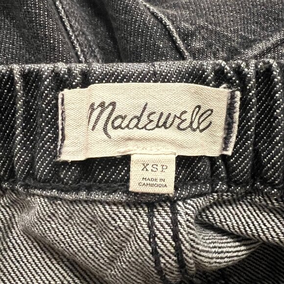 Madewell Petite Relaxed Pull-on Jean, XSP in Chelford wash - Picture 8 of 11